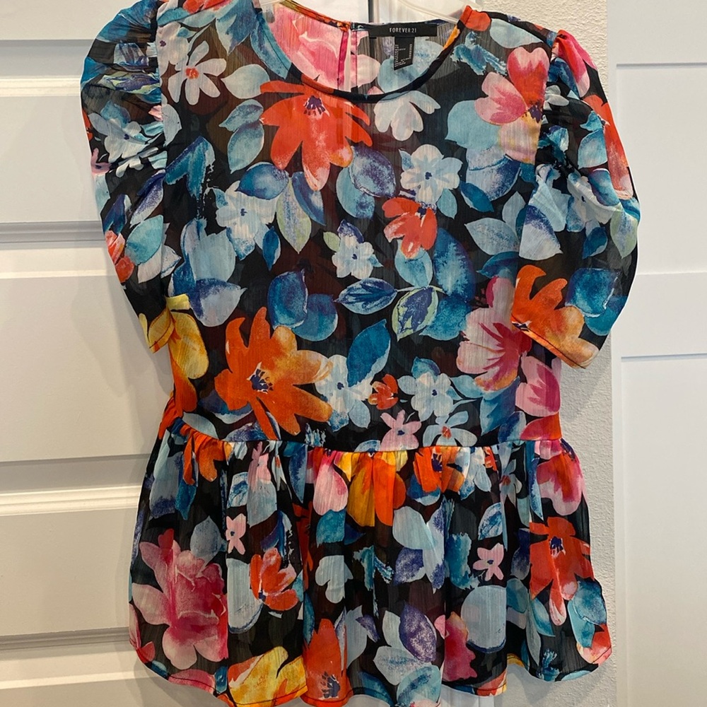Floral blouse
